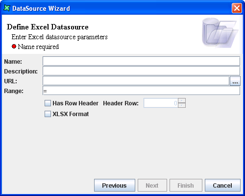 Excel DataSource Wizard