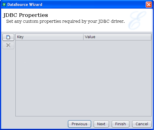 JDBC Properties
