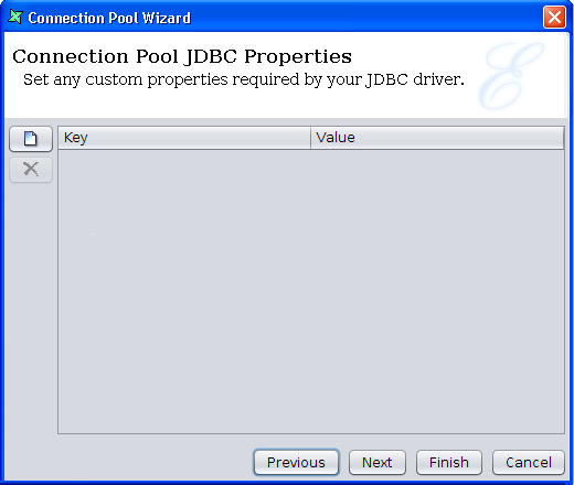 Connection Pool JDBC Properties