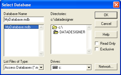 Select Database