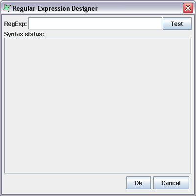 Regular Expression Designer