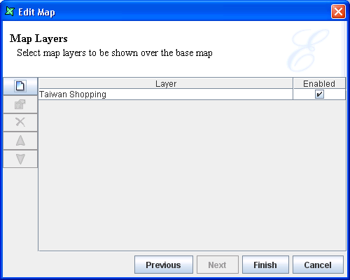 Enable Map Layer